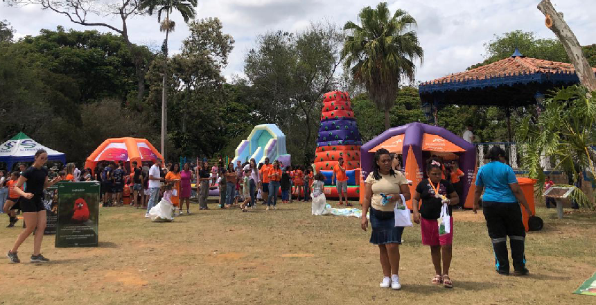 Domingo no Parque reúne quase mil visitantes na Lajinha