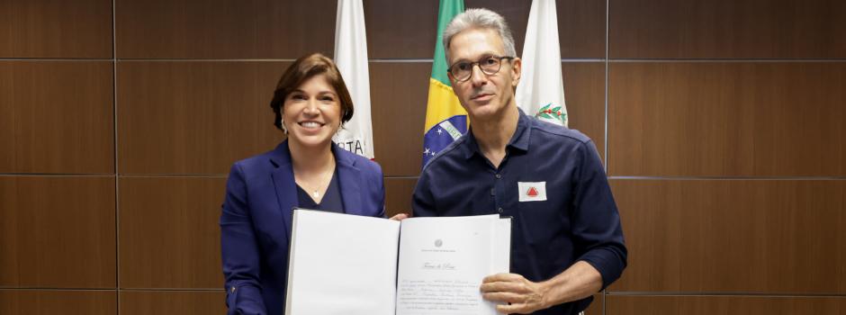 Governador empossa nova controladora-geral de Minas