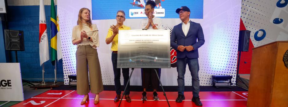 Governo de Minas inaugura Centro Mineiro de Esportes Urbanos