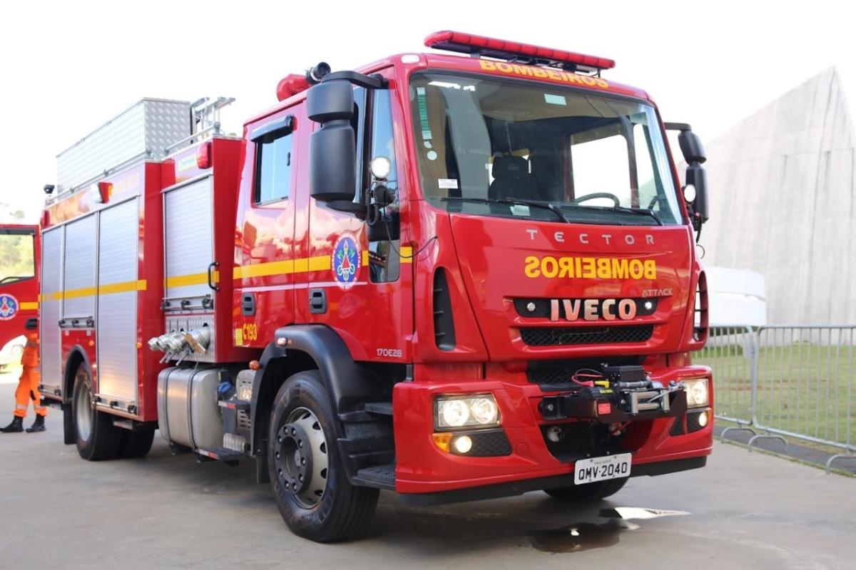 Incêndio em vegetação mobiliza Bombeiros em Juiz de Fora