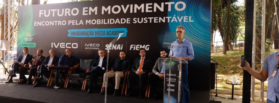 Iveco inaugura centro de treinamento em BH com apoio do governo