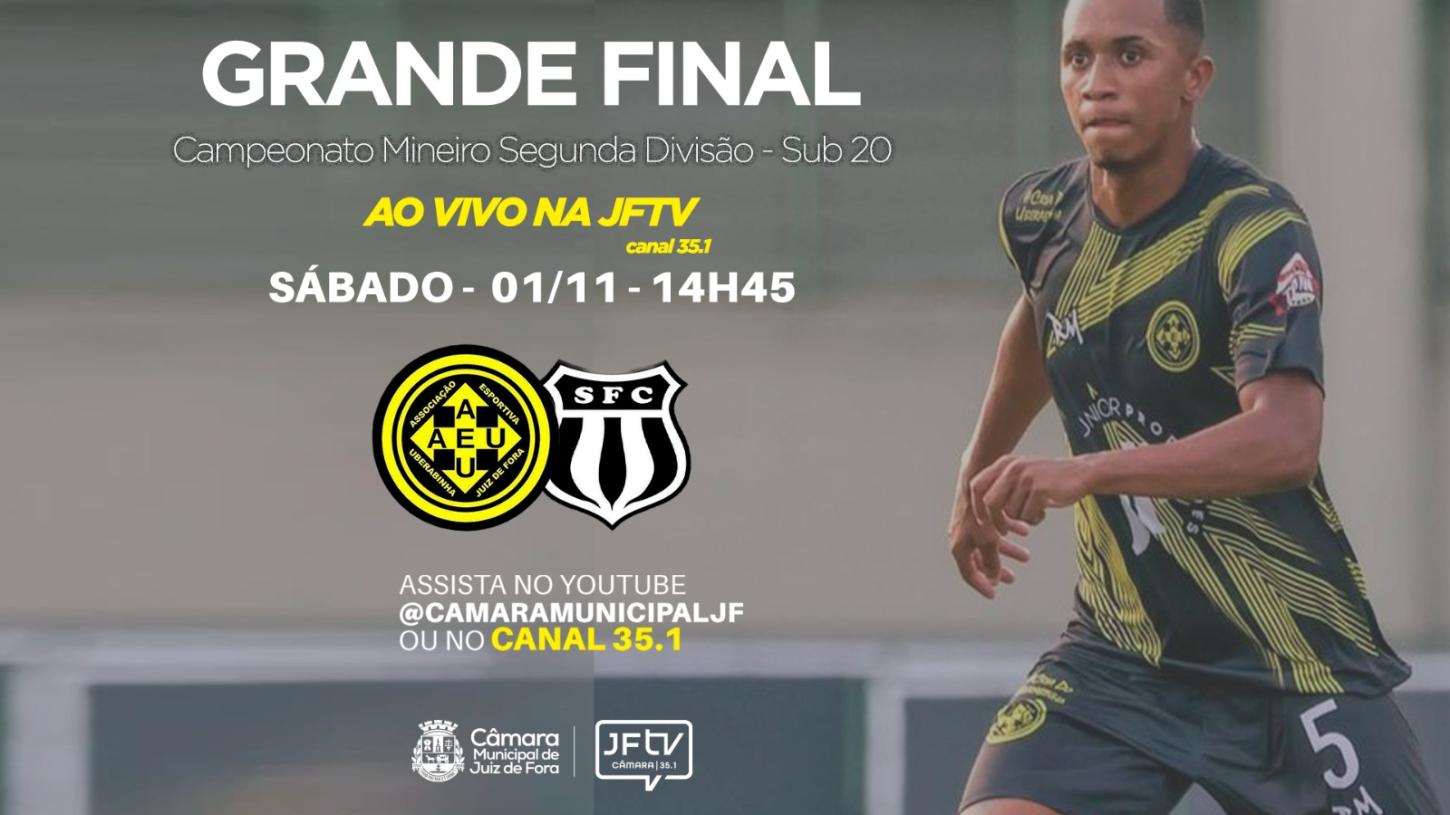 JFTV transmite final entre Uberabinha e Social pelo Mineiro Sub-20