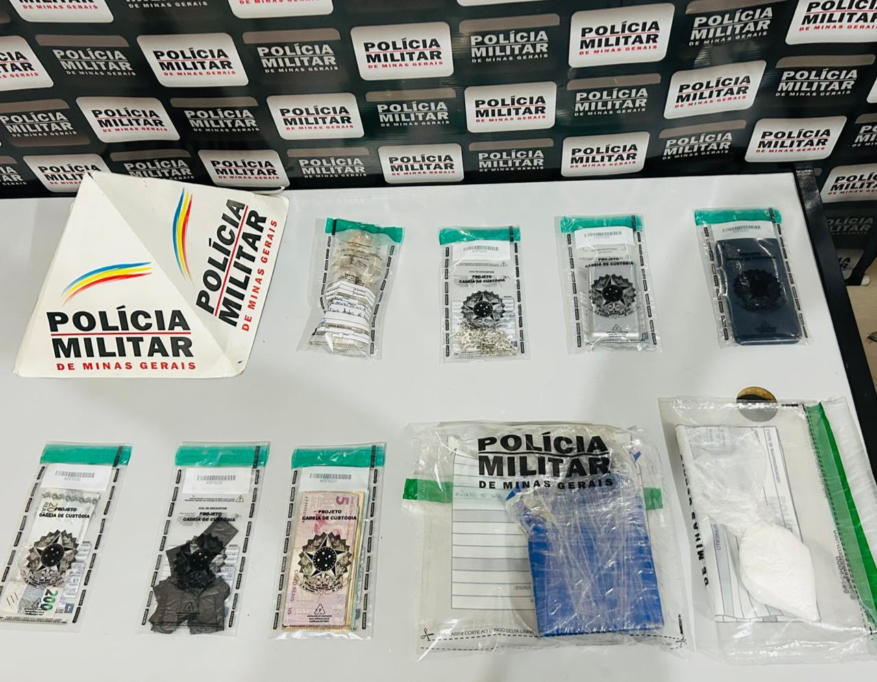 PM prende homens por tráfico e corrupção de menores em Santos Dumont e Antônio Carlos
