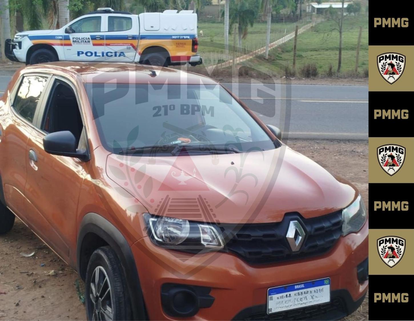 Polícia Militar prende homem por receptação e adulteração de veículo clonado em Ubá