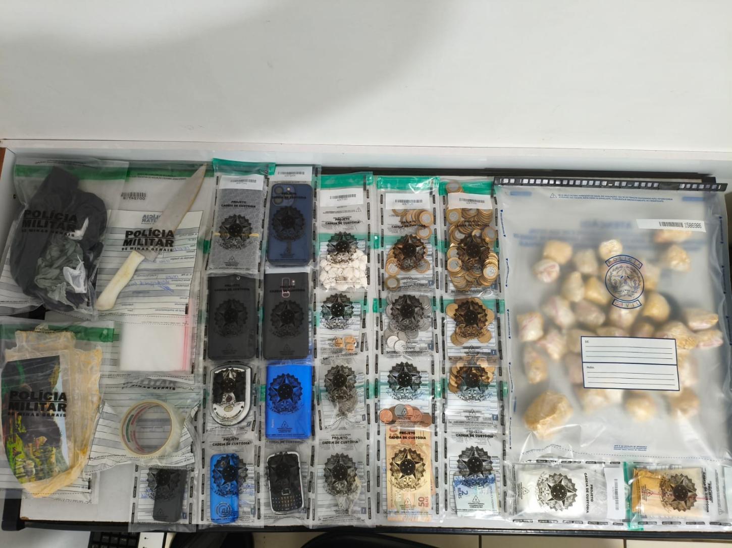 Polícia Militar realiza prisões e apreensões em operações na região de Barbacena