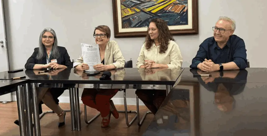 Prefeita de Juiz de Fora assina contrato para construção da escola de tempo integral no bairro Marilândia