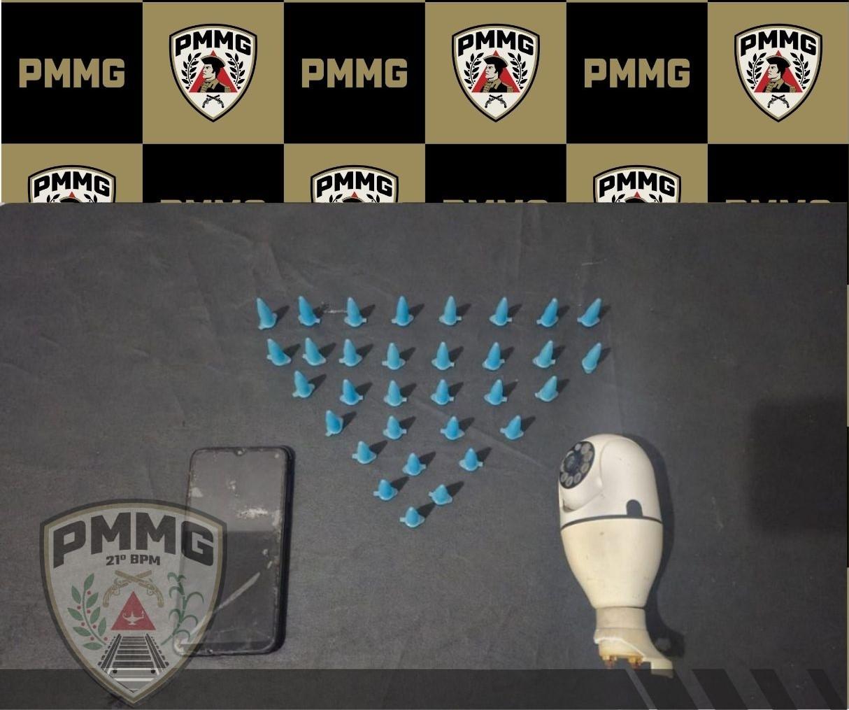 Adolescente é apreendido por tráfico de drogas e resistência em Visconde do Rio Branco