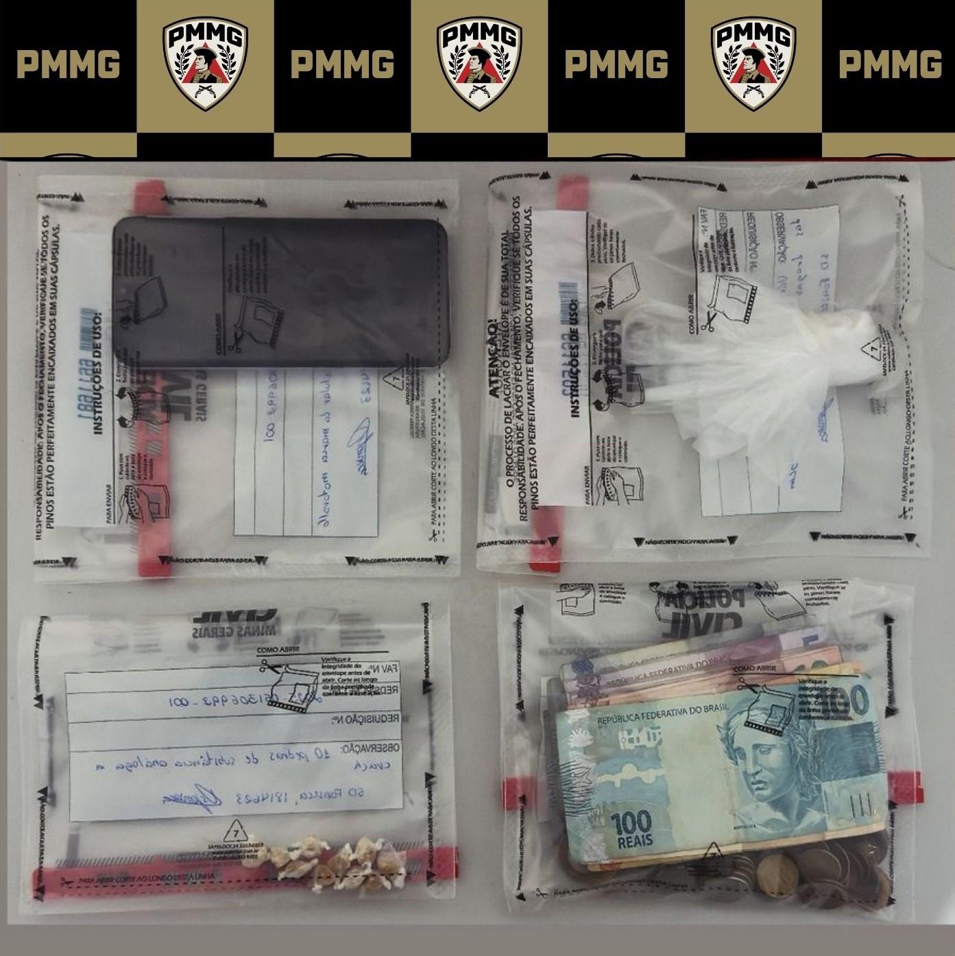 Adolescente é apreendido por tráfico de drogas no bairro São Domingos, em Ubá