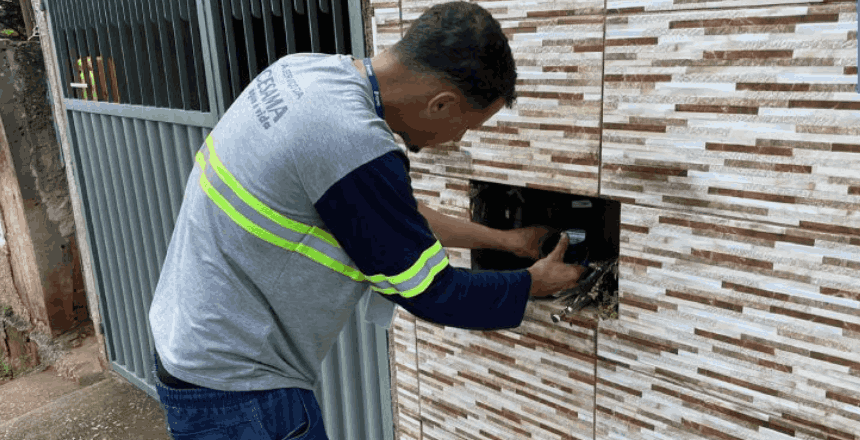 Cesama divulga calendário de substituição de hidrômetros