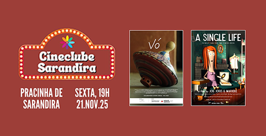 Cineclube Sarandira exibe curtas nesta sexta (21)
