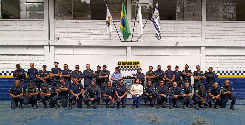 Guardas de Juiz de Fora fazem curso de Polícia Comunitária