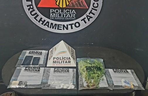 PM prende dupla com munição restrita em Ouro Branco e apreende irmãos por tráfico em Lafaiete