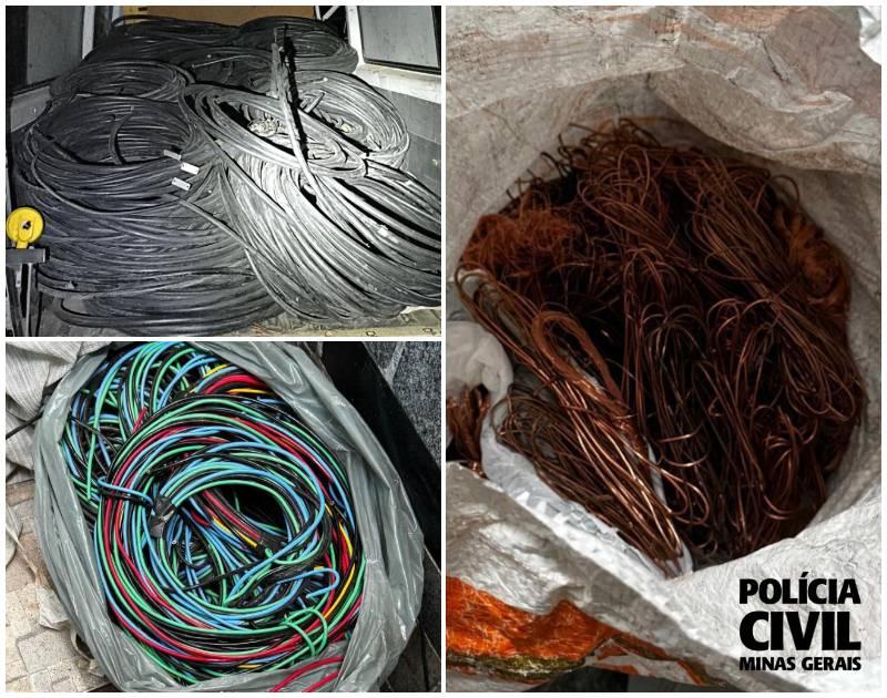 Polícia Civil desarticula megarrede de receptação de cobre na Zona da Mata; 15 pessoas são presas