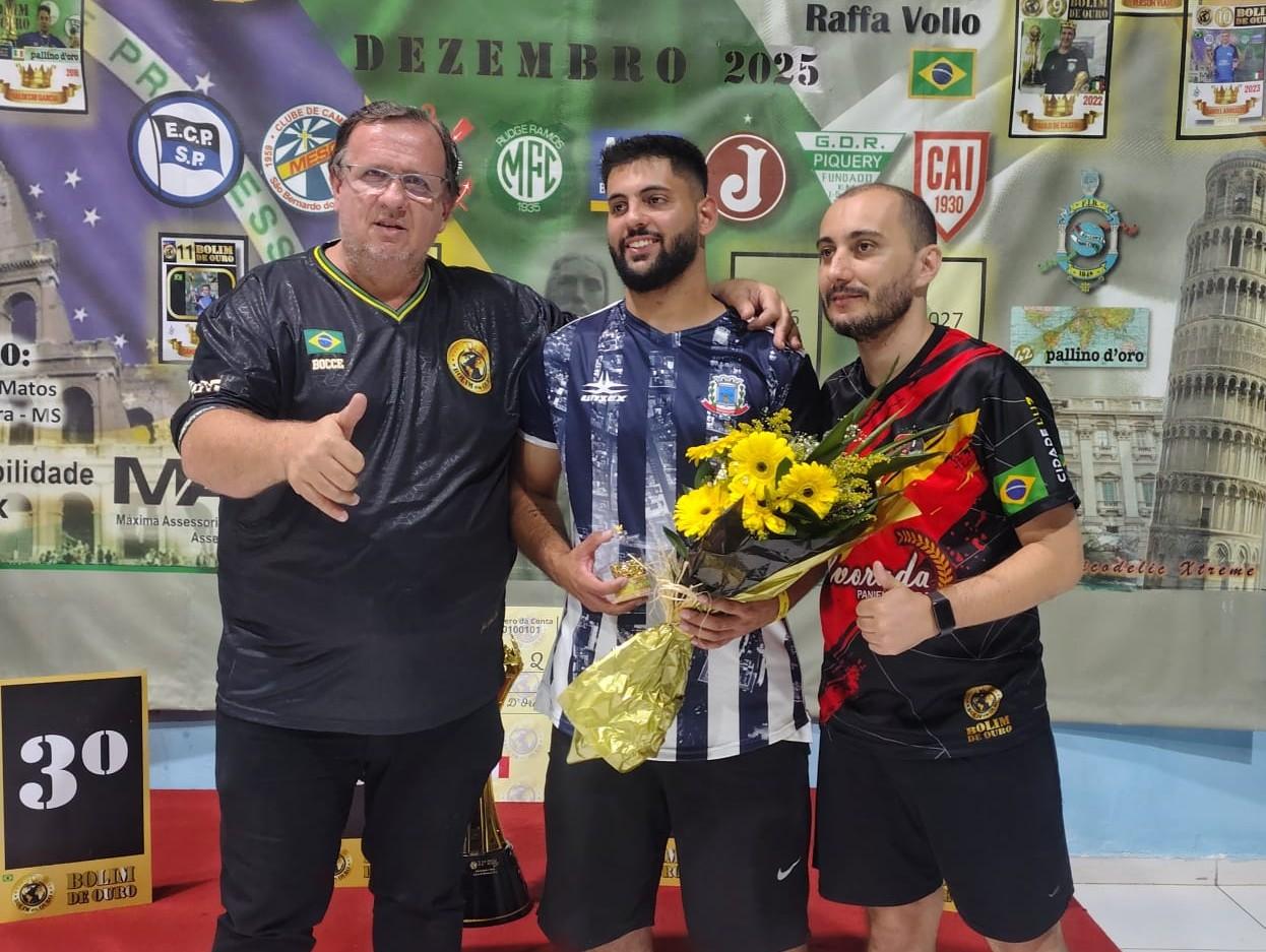 Dupla juiz-forana conquista bons resultados no Bolim de Ouro na bocha 