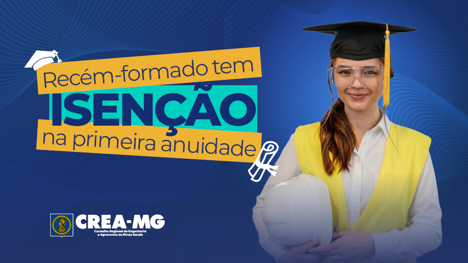 Recém-formados têm isenção da primeira anuidade