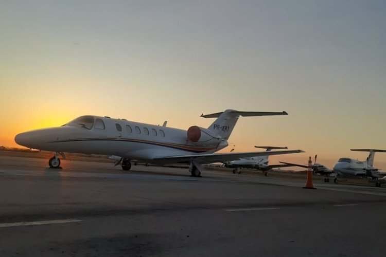 Aviação executiva em Araxá registra expansão significativa