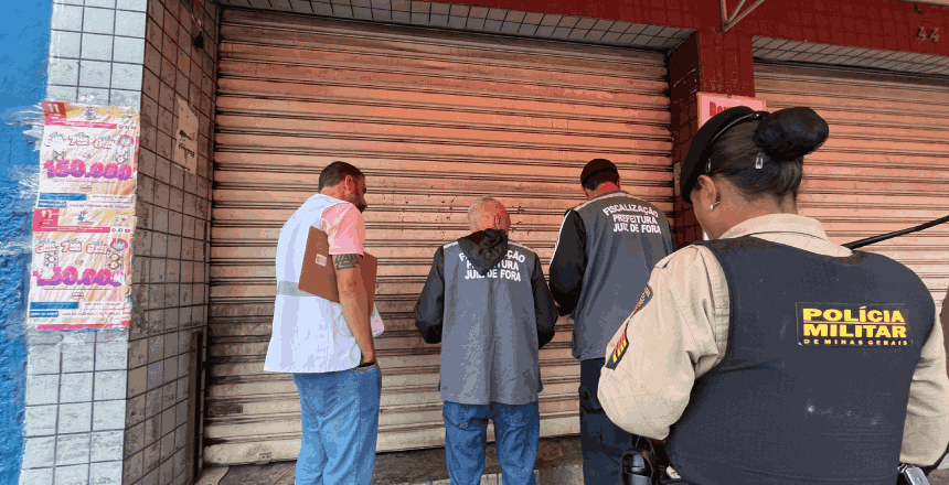 Fiscalização interdita bar no Centro de Juiz de Fora por falta de condições sanitárias