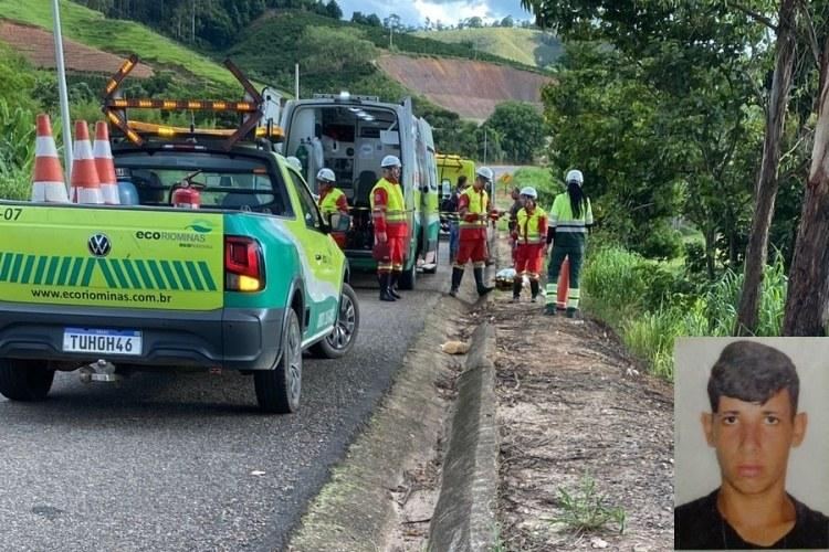 Jovem de 18 anos morre após bater moto em árvore e cair em abismo em São Francisco do Glória