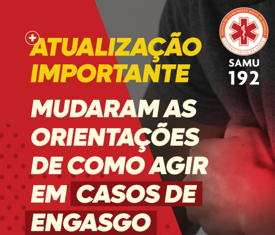 Ministério da Saúde atualiza protocolo de engasgo e recomenda pancadas nas costas antes de compressão