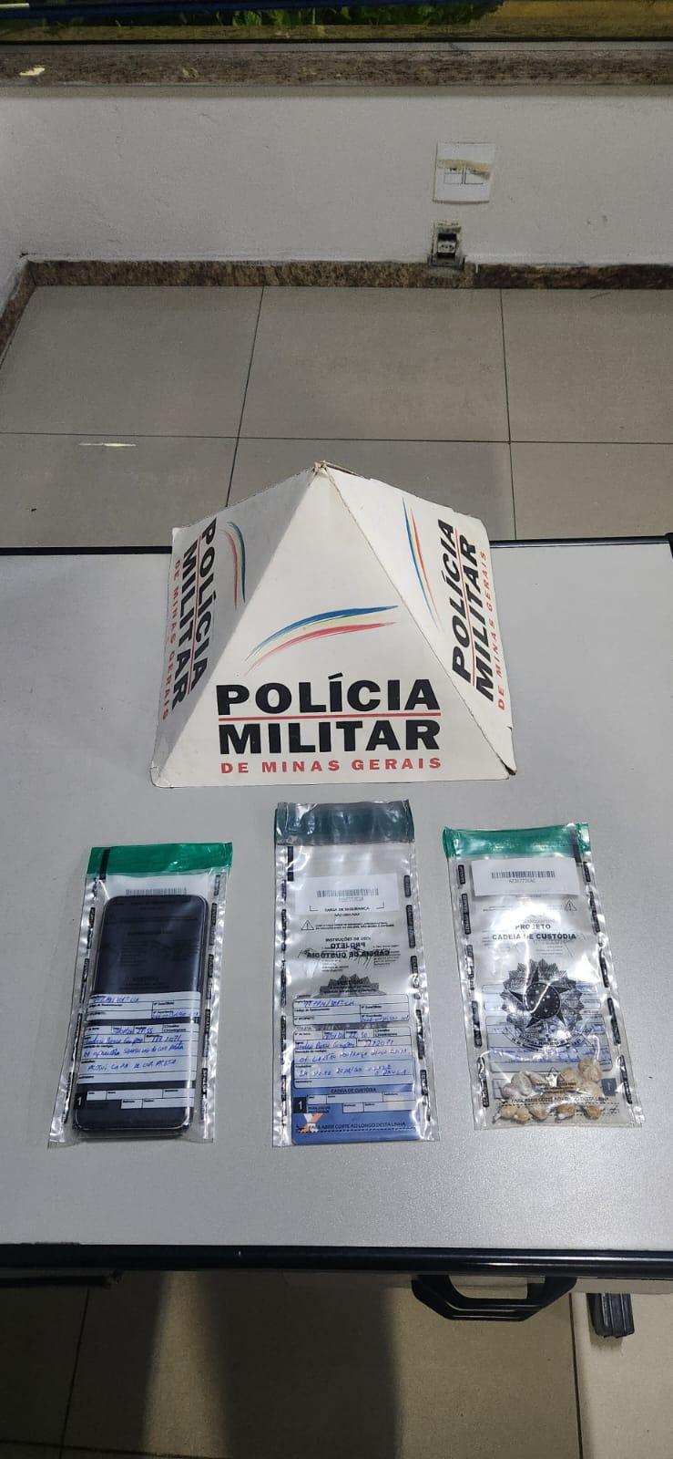 Operações da Polícia Militar resultam em prisões e apreensão de drogas em Conselheiro Lafaiete e Ouro Branco