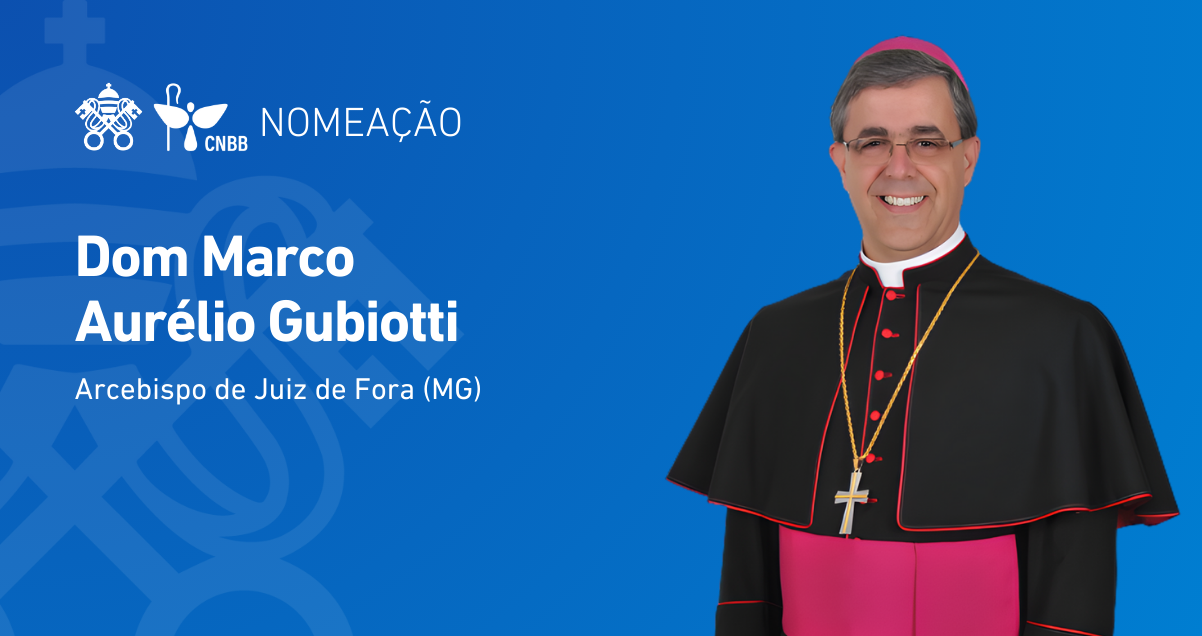 Papa Leão XIV aceita renúncia de Dom Gil e nomeia Dom Marco Aurélio Gubiotti novo arcebispo de Juiz de Fora