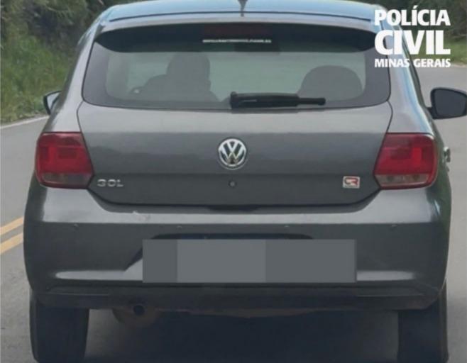 Polícia Civil recupera veículo de aplicativo roubado no bairro JK em Juiz de Fora