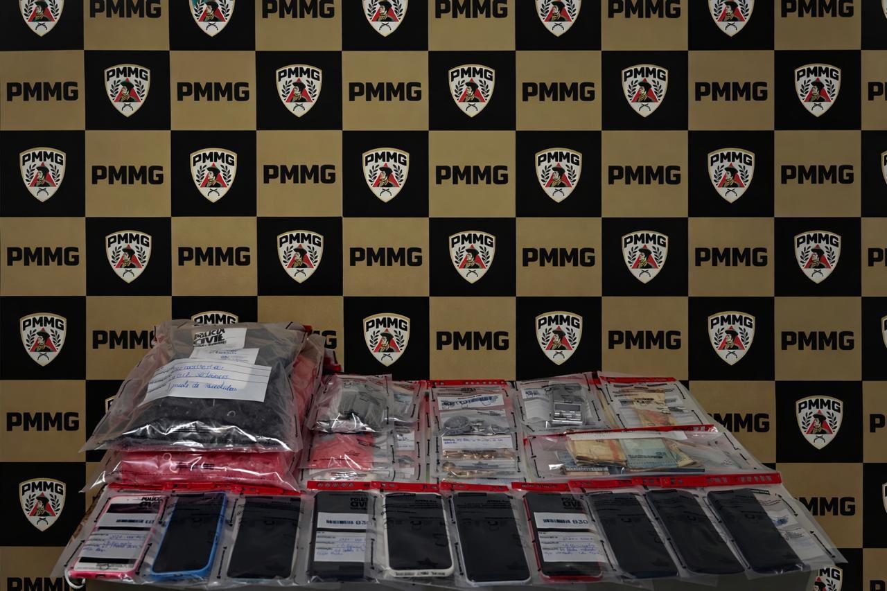 Polícia Militar prende suspeitos de roubos e tráfico de drogas em Rodeiro, Ubá e Visconde do Rio Branco
