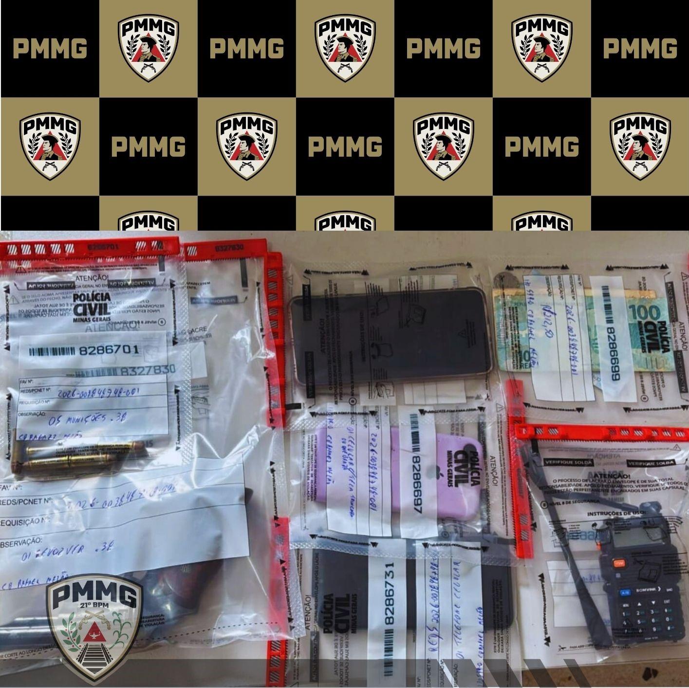 Polícia Militar realiza prisões e apreensões em Ubá e região em operações contra o crime organizado