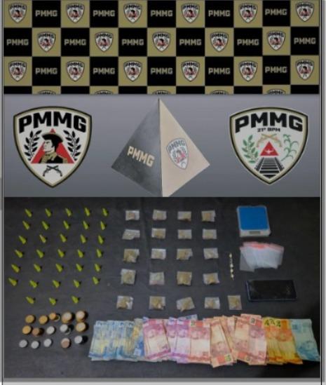 Polícia Militar realiza prisões por furto e tráfico de drogas em Ubá e Visconde do Rio Branco