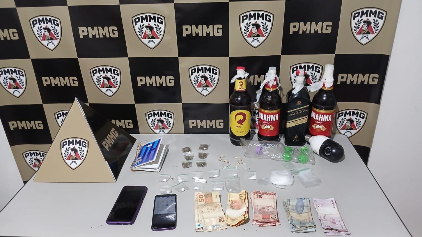 TRAFICO DE DROGAS E PRISÃO EM RIO POMBA