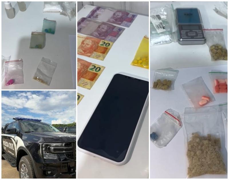 Dono de tabacaria em shopping do Centro é preso por usar loja de fachada para vender drogas sintéticas em JF