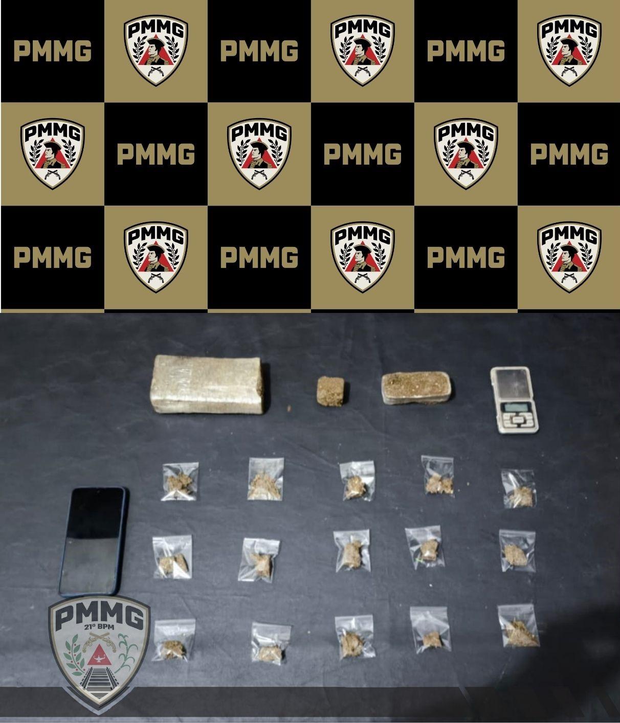 Polícia Militar realiza prisões por tráfico, posse de arma e captura foragidos na região de Ubá