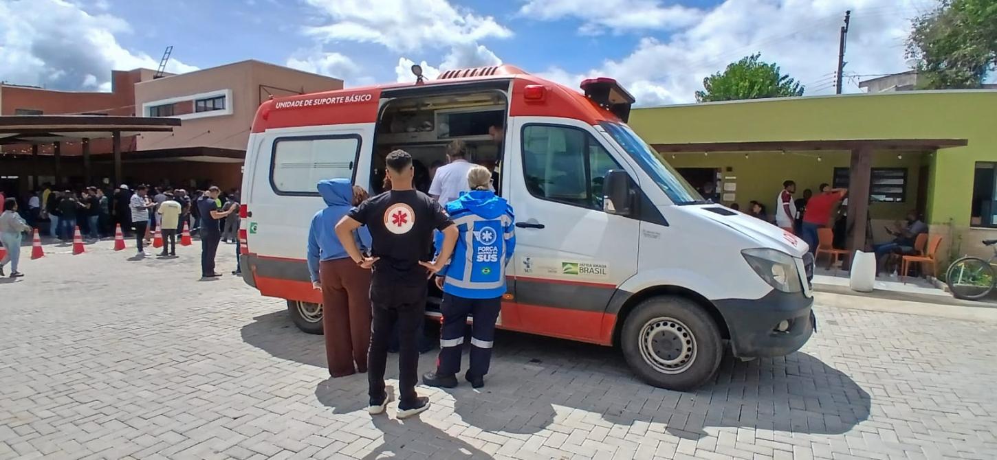 SAMU instala posto de atendimento no Cemitério Municipal de Juiz de Fora