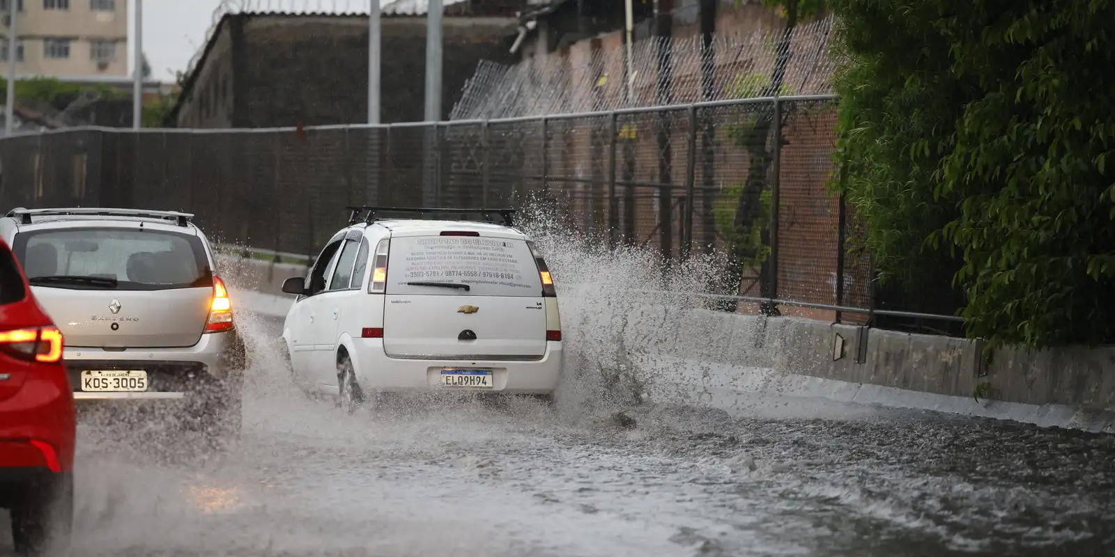 Temporais causam estragos no estado do Rio de Janeiro