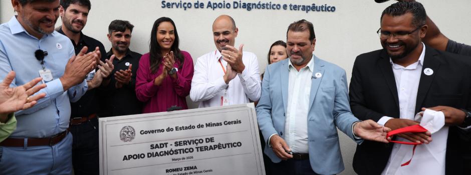 ​Governo de Minas inaugura novo centro de imagem em hospital de Vespasiano