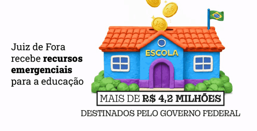 Juiz de Fora recebe R$ 4,2 milhões para escolas e inicia reconstrução do Acesso Norte