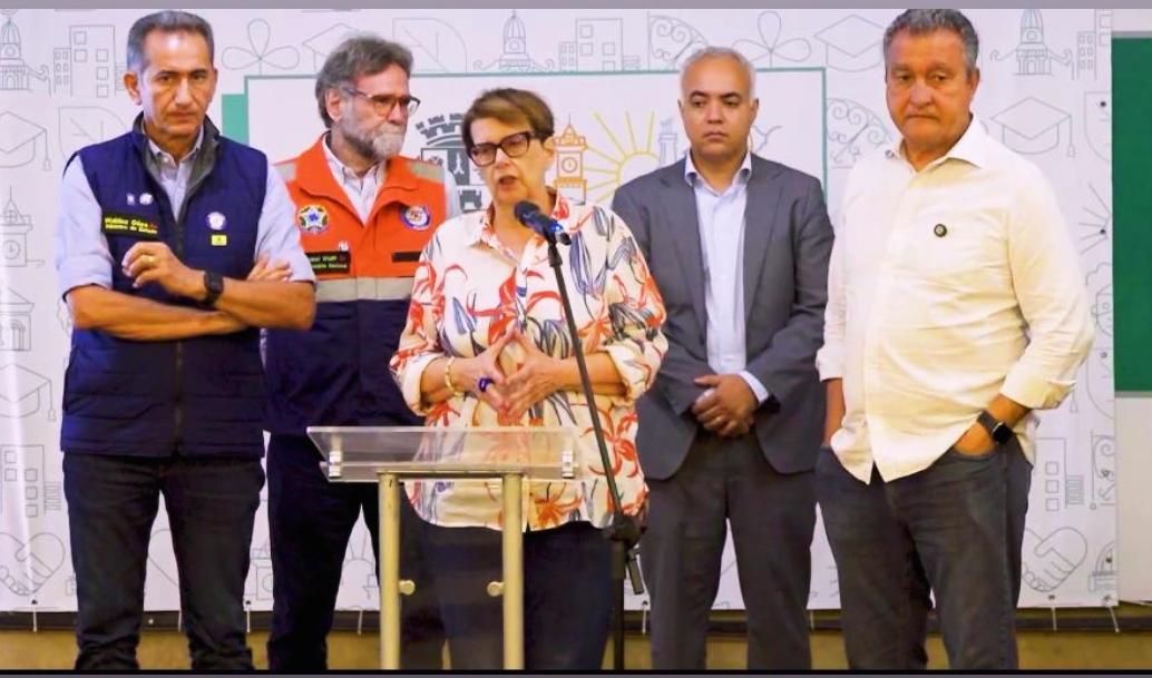Ministros visitam Juiz de Fora e anunciam auxílio de R$ 7.300 para famílias atingidas
