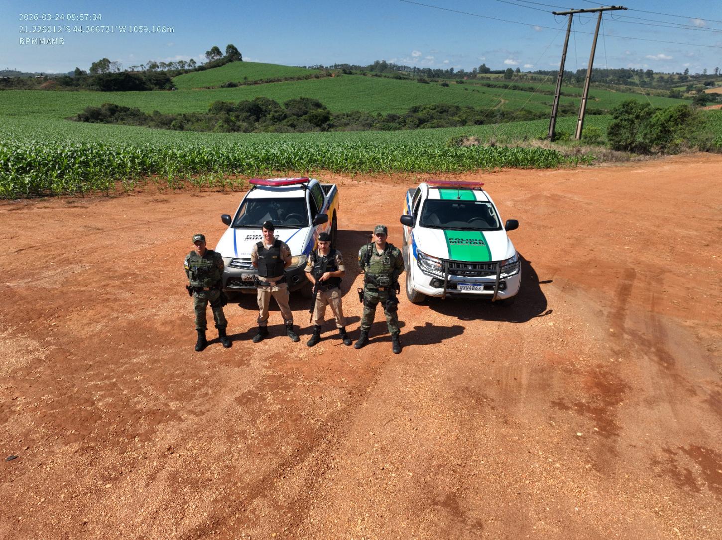 ​Operação Agrogerais Segura reforça policiamento em comunidades de São João del-Rei