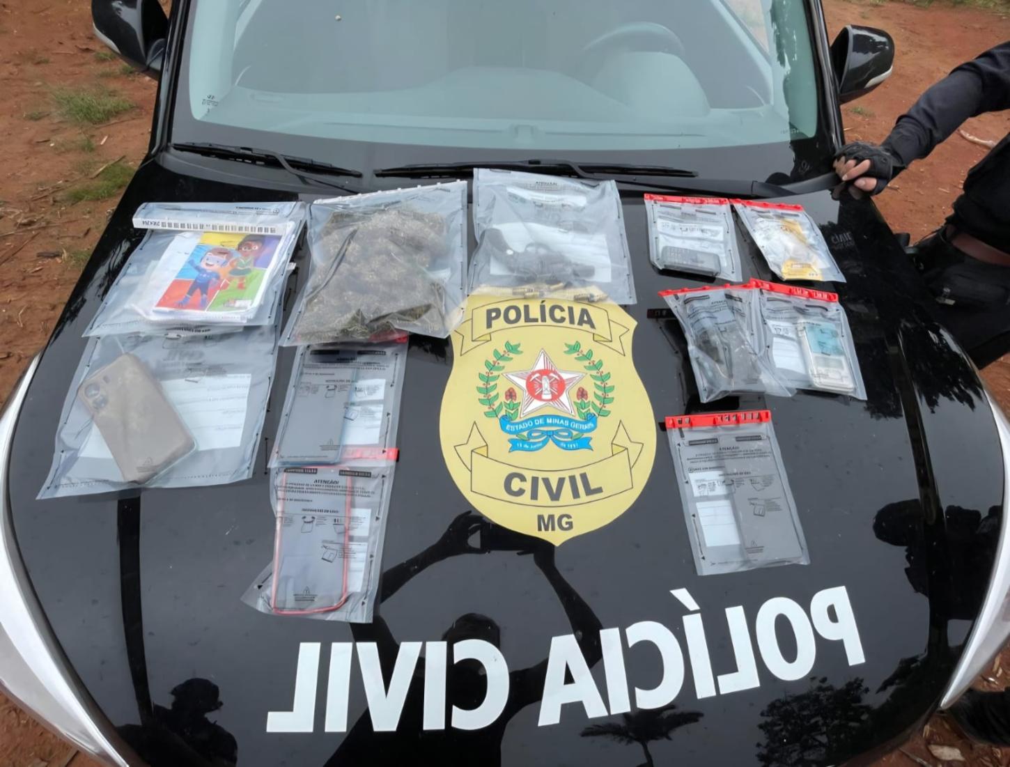 Polícia Civil resgata bebê e prende dois homens em operação em Viçosa