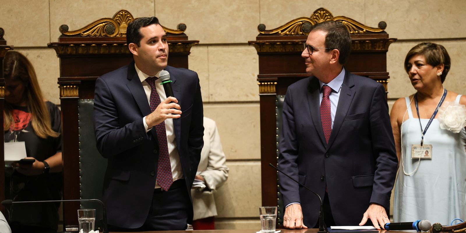 Eduardo Cavaliere assume a prefeitura do Rio de Janeiro