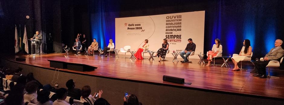 Secretaria de Educação de Minas e Undime-MG debatem gestão e inovação no Café com Prosa