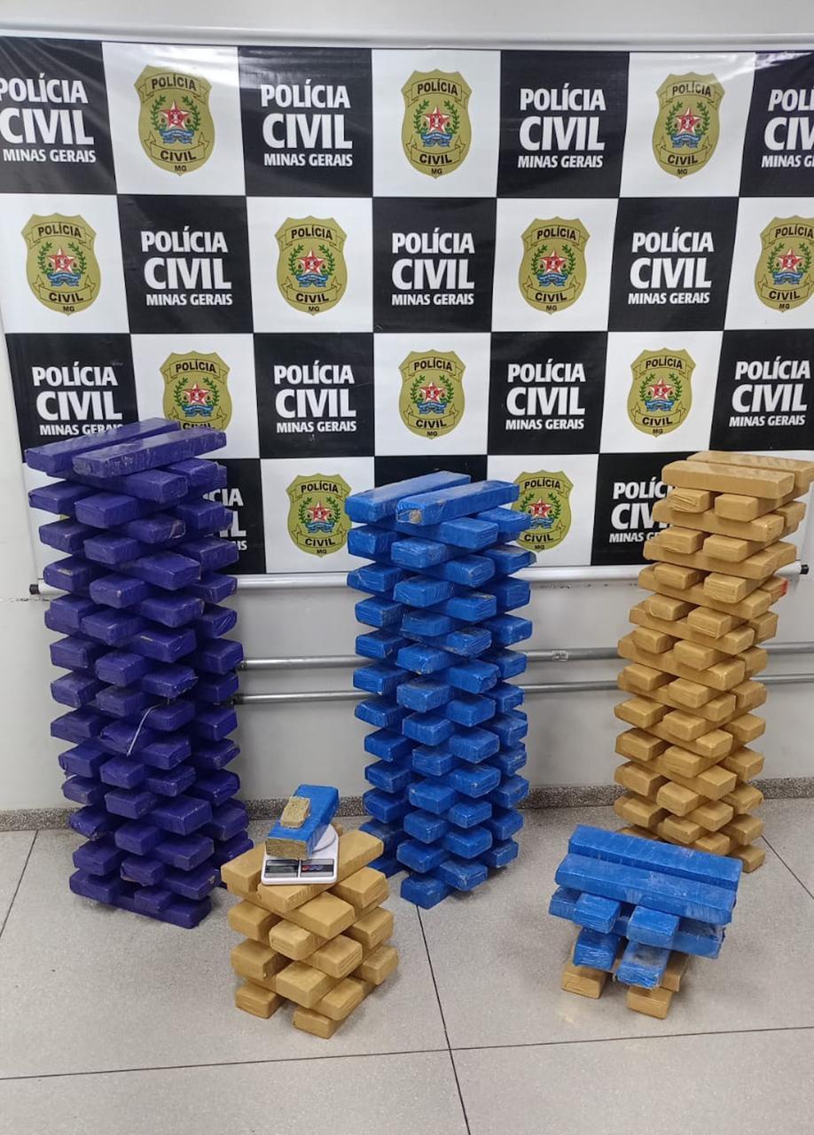 Acidente fatal na BR-381 e apreensão de 200 kg de maconha mobilizam a PCMG