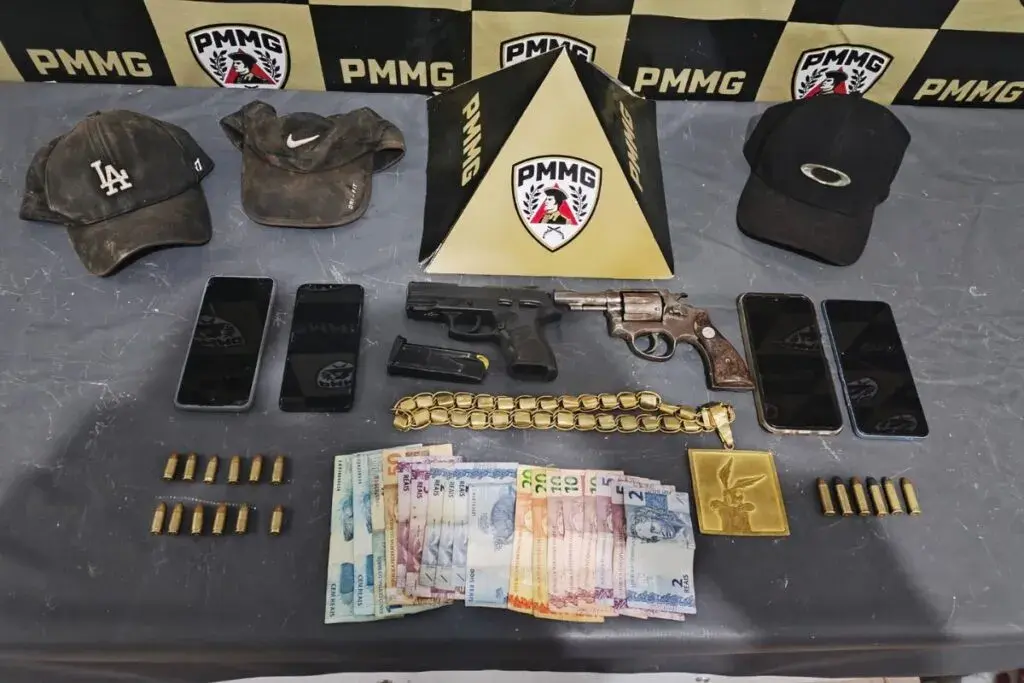 Após 16 horas de perseguição, PM prende quatro suspeitos de roubos na região de JF