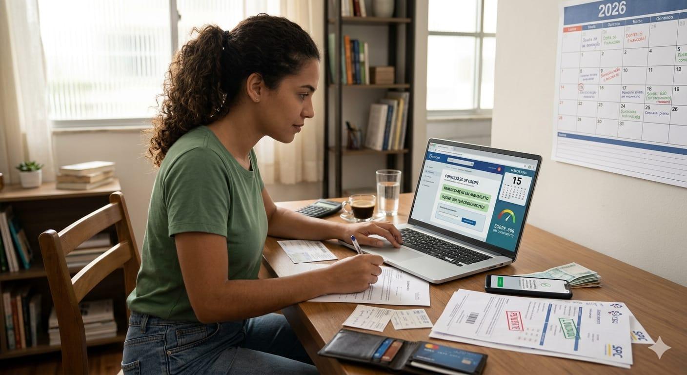 Como limpar o nome em 2026: passo a passo para sair das dívidas rápido