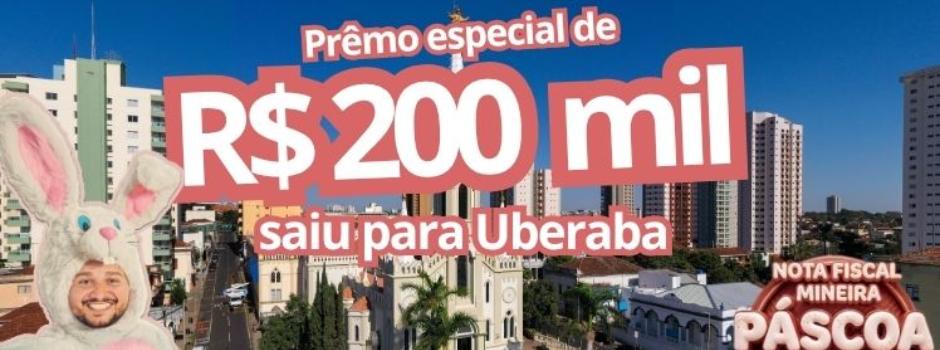 Consumidora de Uberaba ganha prêmio de R$ 200 mil na Nota Fiscal Mineira
