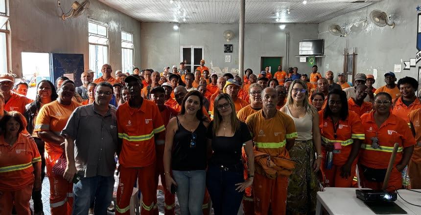 Termina ciclo de palestras sobre combate à violência contra a mulher promovido pelo Demlurb 