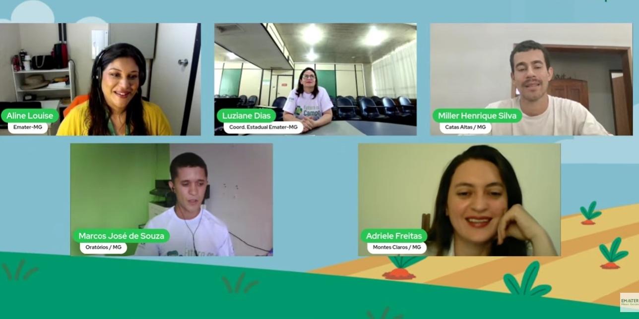 Emater-MG amplia Programa Futuro no Campo e dobra número de jovens atendidos