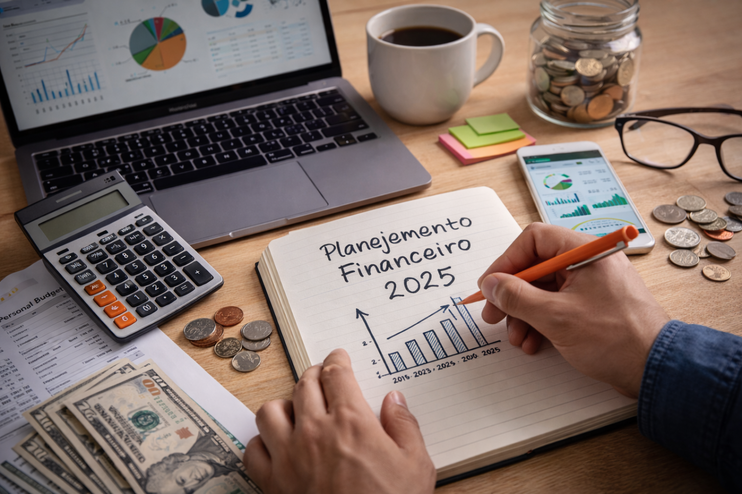 Guia Definitivo de Planejamento Financeiro Pessoal para 2025 e Além