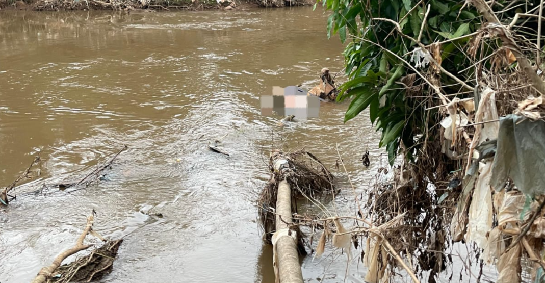 Idosa desaparecida é encontrada morta no Rio Paraibuna em Juiz de Fora