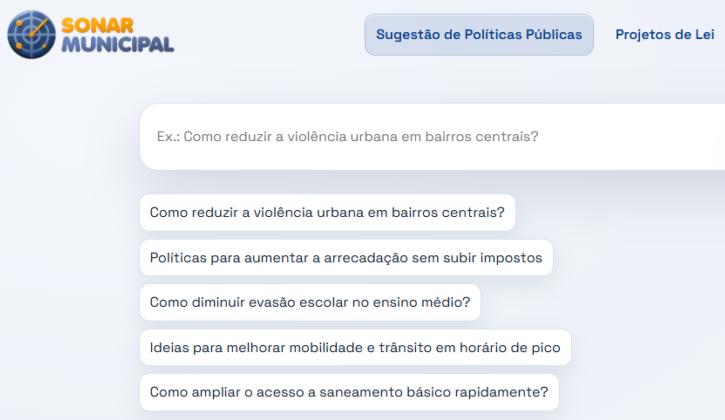 Plataforma web oferece ferramenta para apoiar a gestão e a elaboração de políticas públicas